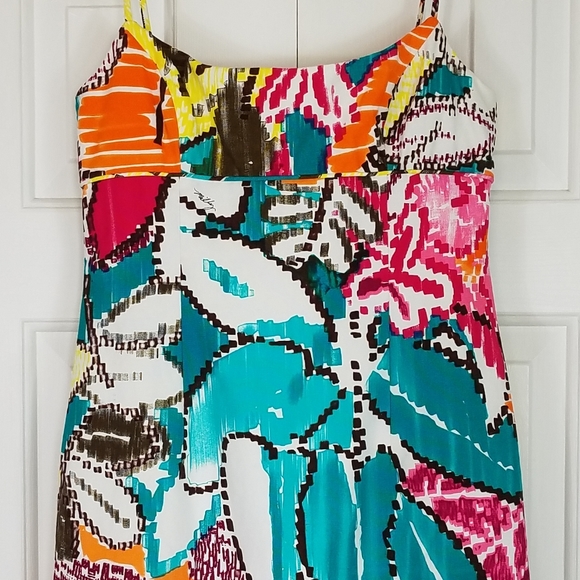 Milly of New York Spaghetti Strap Sheath Dress - Picture 4 of 9